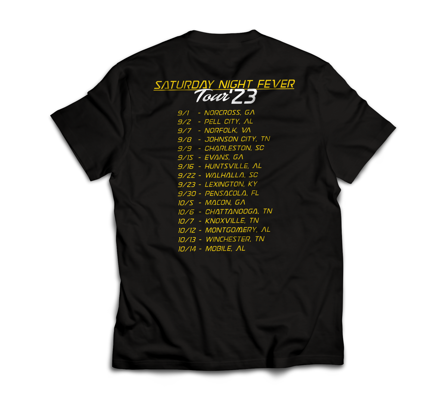 Saturday Night Fever 2023 Tour Tee
