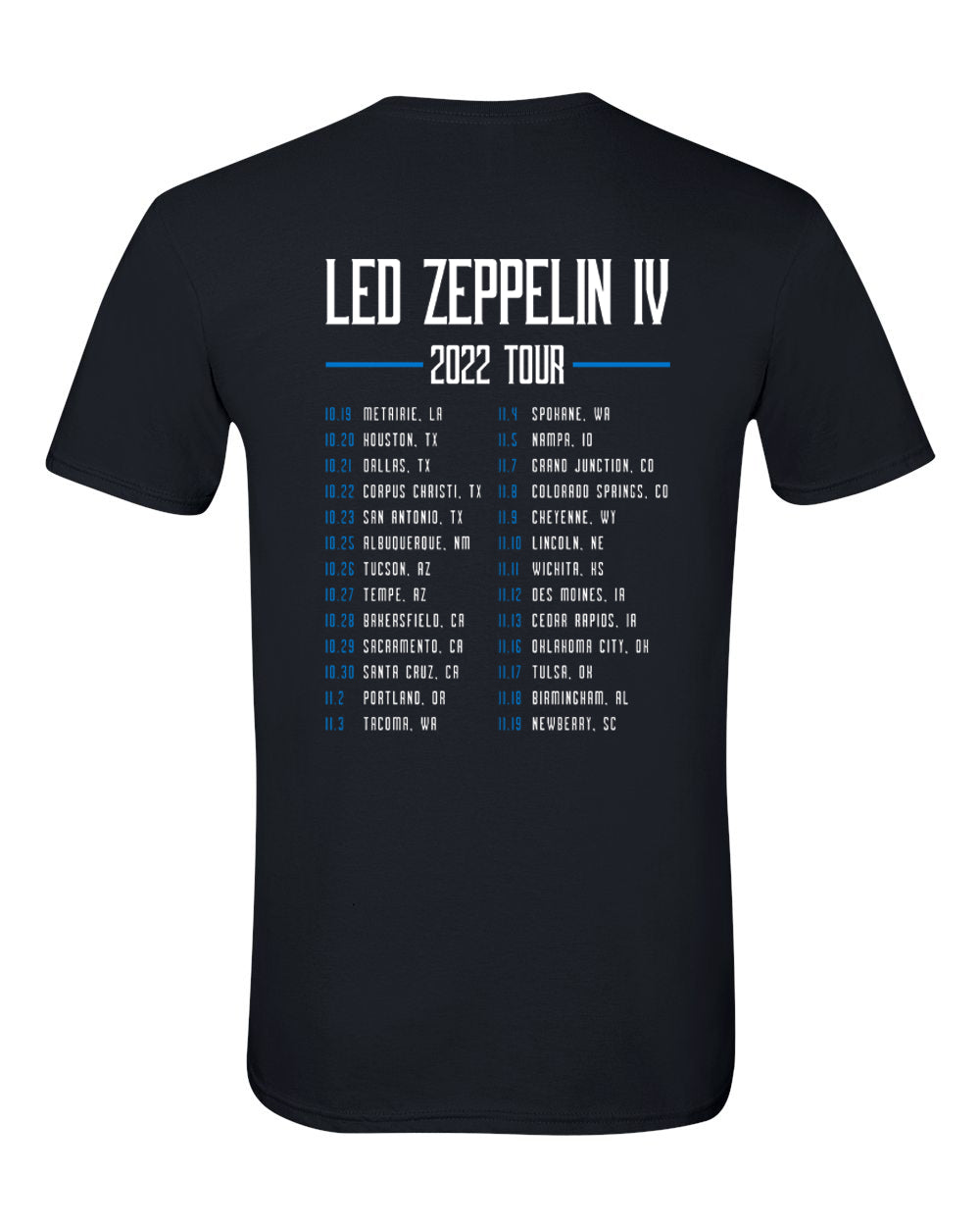 Led Zeppelin 2024 Tour Tee