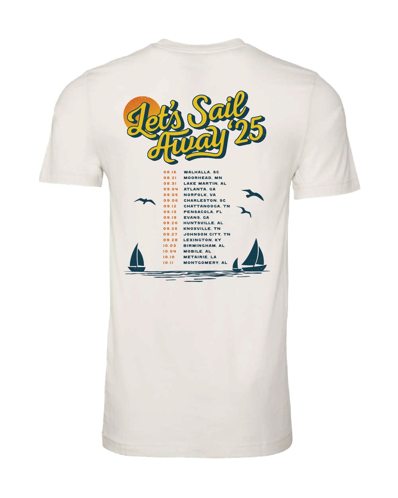 Yacht Rock "Sail Away" 2025 T-Shirt